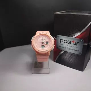 Jam Tangan Positif 522936 Jam Tangan Wanita  Digital Analog Sport Double Time 100% Anti Air (BISA COD)