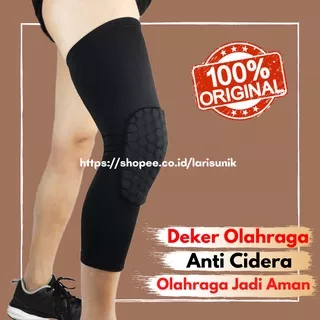 Pelindung Lutut Olahraga Deker Pelindung Lutut Anti Cedera Olahraga Basket Futsal Knee Guard Leg Sleeve