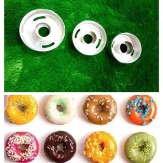 Cetakan donat donut bulat/loyang donat/donut bulat/cetakan donat ukuran kecil sedang besar