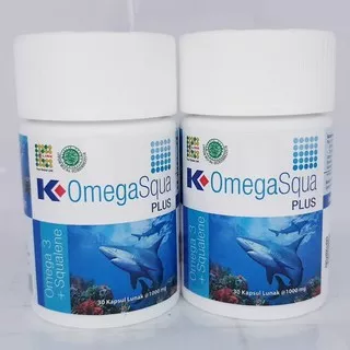 OmegaSqua PLUS K-Link Omega Squa - Omega3 Squalene Fish Oil Asli Original