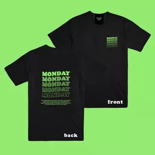 DAILY TEE / TSHIRT (monday-tuesday-wednesday)