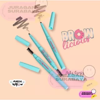 Marshwillow Browlicious Matic Eyebrow by Natasha Wilona / Marshwillow Pensil Alis Sisir