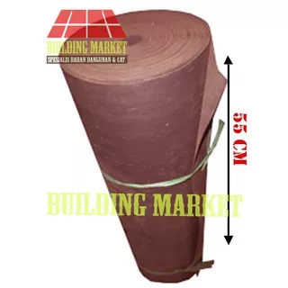 KARPET TALANG AIR / KARPET ATAP / TIBER TALANG MERAH 55 CM @1 METER