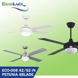 Kipas Angin Lampu Gantung / kipas lampu Ecolux tipe Eco-008 PETUNIA