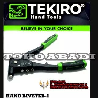 Tekiro Tang Rivet Hitam / Hand Riveter Tekiro -1 ORIGINAL