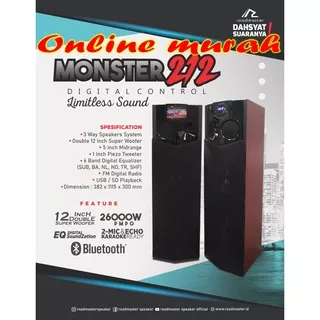 speaker aktif roadmaster monster 212 ORIGINAL