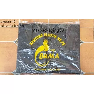 kantong plastik hitam