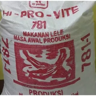 Pakan Makanan Ikan Lele Gurami Nila HI PROVITE 781-1 20kg 1 SAK