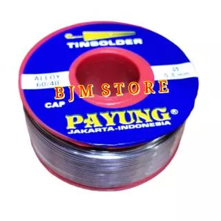 TIMAH SOLDER PAYUNG O.8MM 250 GRAM - TIMAH PAYUNG 0,8MM 250GRAM 1 ROLL