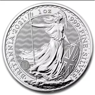 Silver Coin Koin Perak Britannia 2021 1 oz