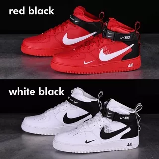 Sepatu Pria Wanita Sneakers Pria Wanita Unisex Casual Premium Import Nike Air Force One Utility Mid