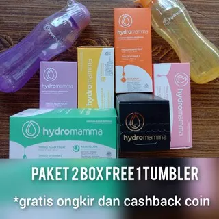 hydromamma / hydromama paket 2 box free tumbler