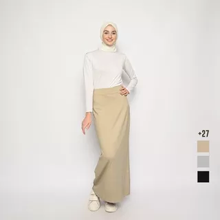 Basic Skirt (Rok Kaos Span Polos)