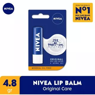 Nivea Lip Balm Original Care - 4.8 gr