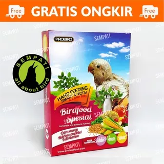 HAND FEEDING SMART ACTIV PROBIRD PAKAN BUBUR ANAKAN PIYEK BURUNG LOVEBIRD KENARI MURAI LOLOHAN SPET