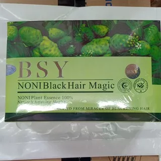 BSY Noni black hair magic Noni plant essence 100%(original)