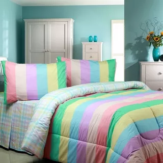 Sierra - Bedcover dan Sierra - Sprei double - Cotton candy