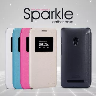 Nillkin Flip Case (Sparkle Leather Case) - Asus Zenfone 5 Pink
