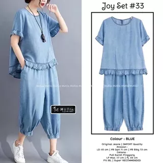 pakaian wanita joy set 33 original harga promo