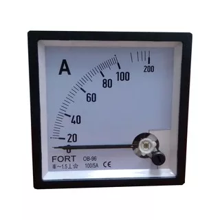 Ampere meter FORT / FT-96ADT /RANGE 0 -10A/20A-0-60/120A / Direct class: 2.5