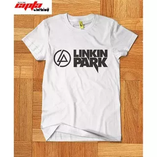 Kaos Tshirt Baju Combed 30S Distro Linkin Park BASiC polos custom indonesia pria wanita musik band