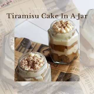 Tiramisu Cake In A Jar