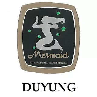 Oxford Duyung Mermaid bahan seragam putih