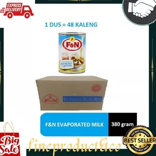 Susu Evaporasi / Evaporated FN / F&N 380 ml / Susu Cair (1 Carton)