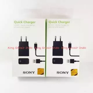 Charger Sony Xperia UCH10 Z2 Z3 Z4 Z5 Compact Original 100%
Fast Charging Travel Charger Micro Usb