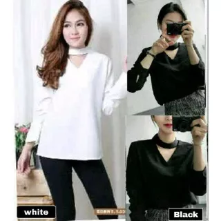or blouse winne. bahan twiscone. fit to L. ld +-90