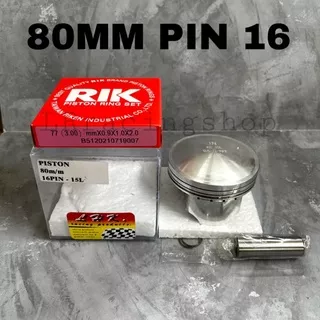 Piston LHK 80 80mm pen pin 16 set ring piston seher LHK thailand