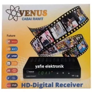 set top box DVB-T2 TV digital Venus cabai rawit