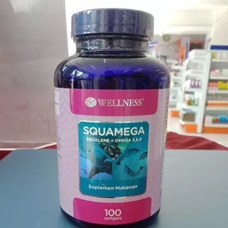 Wellness Squamega 100 sofgel