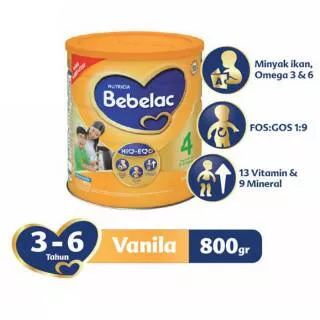 Bebelac 4 800gr Vanila