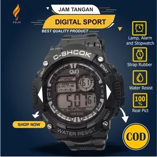 JAM Tangan Cowok Anti Air Digital Pria Sport Tahan Air Jm Tangan Pria Olahraga Cowo Terbaru