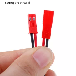 ?strongaroetrtu? 20pcs 2 Pin connector male female jst plug cable 22 awg wire for rc battery ID