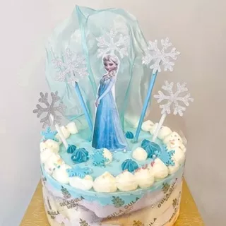 Frozen cake kue ultah anak 16cm enak