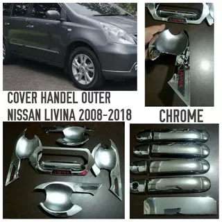 Paket Outer Handle Nissan Livina 2008-2018 Chrome