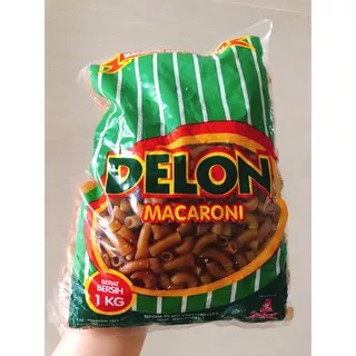 Makaroni Goreng 1kg / Makaroni mentah Mekar / Makaroni Hijau / Makaroni Delon Coklat / macaroni