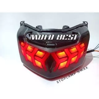 Lampu Stop LED 3 IN 1 Running Lamborghini Yamaha Nmax - Stop Lamp Led Sein Running Nmax