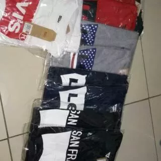 KAOS LEVI`S IMPORT PRIA SHIRT OBLONG BUATAN USA / TERMURAH TERLARIS