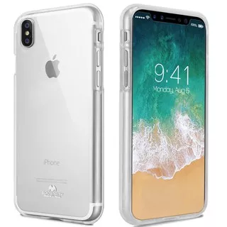 Mercury Pearl Jelly Case Apple iPhone X/XS (5.8 inch) -  Clear