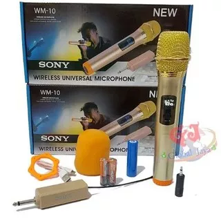 mic wireless sony wm 10 single mic handle sony wm10 wireless microphone sony