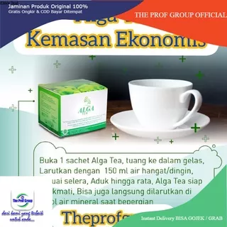 Alga Tea - Alga Tea Ekonomis Mini - Herbal Kanker Tumor - Alga Kolagen - Alga Rosan Nusantara