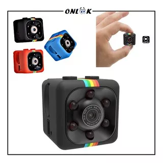 Spy Cam Camera Mini DVR SQ11 Full HD 1080P 12Mp Night Vision Mini Sport Cam Kamera Pengintai Mini Video Recorder Memori