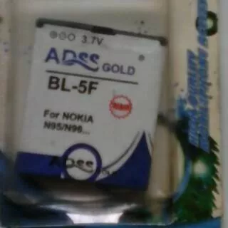 Baterai batre battery original adss bl-5f bl5f nokia n95 n96