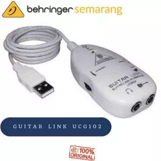 Behringer UCG102 UCG 102 Guitar Link Guitar to USB Interface