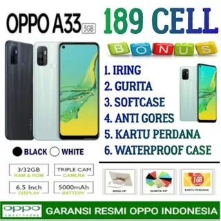 OPPO A33 | A16 RAM 3/32 GB GARANSI RESMI OPPO INDONESIA