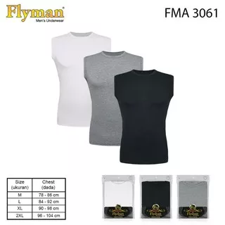 Kaos Dalam Pria A Shirt Flyman FMA 3061 - M , L , XL