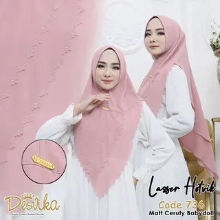 DESVIKA DC KHIMAR CERUTY LACER HOTRIK 736 ORI DESVIKA